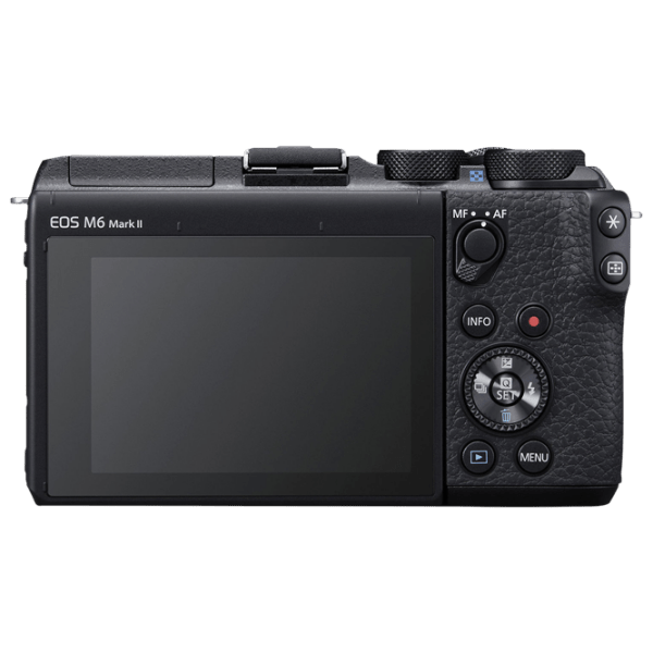 Cameră foto Canon EOS M6 II 15-45 IS STM KIT + EF-M 15-45 IS STM Kit Black CMOS, , F/ 3.5-6.3 photo 2