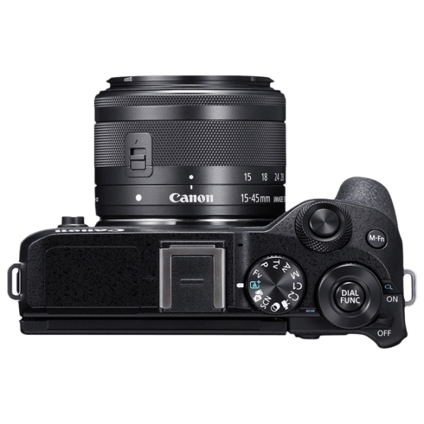 Cameră foto Canon EOS M6 II 15-45 IS STM KIT + EF-M 15-45 IS STM Kit Black CMOS, , F/ 3.5-6.3 photo 5
