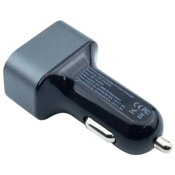 Încărcător auto XPower CC2Q3 (38 W) Black 7.2 A / Black photo 3