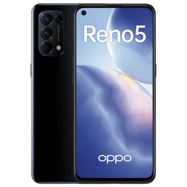 Oppo Reno 5 128 GB Black 6.4" | 64 MP | 8 GB | Dual SIM photo 1