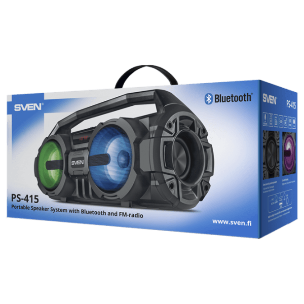 Boxă portabilă Sven PS-415 Black 12 W photo 5