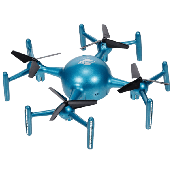 Mini-dronă cu text Led, Blue  photo 1