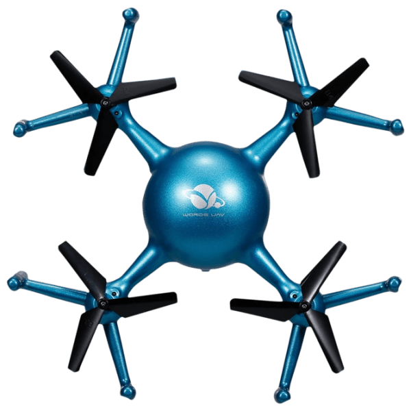 Mini-dronă cu text Led, Blue  photo 2