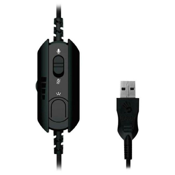 Căști A4Tech Bloody G570 Black Cu fir/ Gaming/ On the ear photo 4