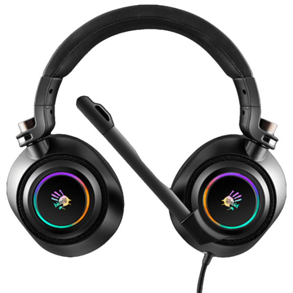 Căști A4Tech Bloody G580 Black Cu fir/ Gaming/ On the ear photo 2