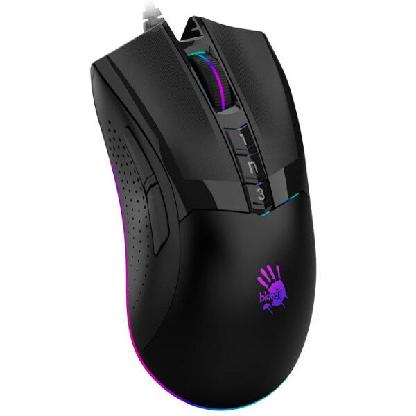 Mouse A4Tech Bloody W90 Max Black Cu fir / 10000 dpi photo 2