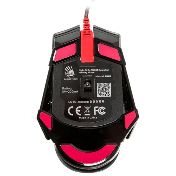 Mouse A4Tech P85s Black Cu fir / 8000 dpi photo 6