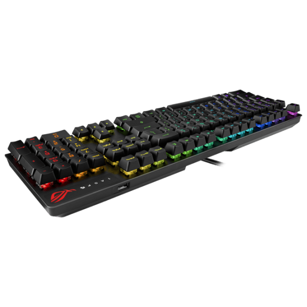Tastatură Asus ROG Strix Scope RX Black Gaming, Cu fir photo 5