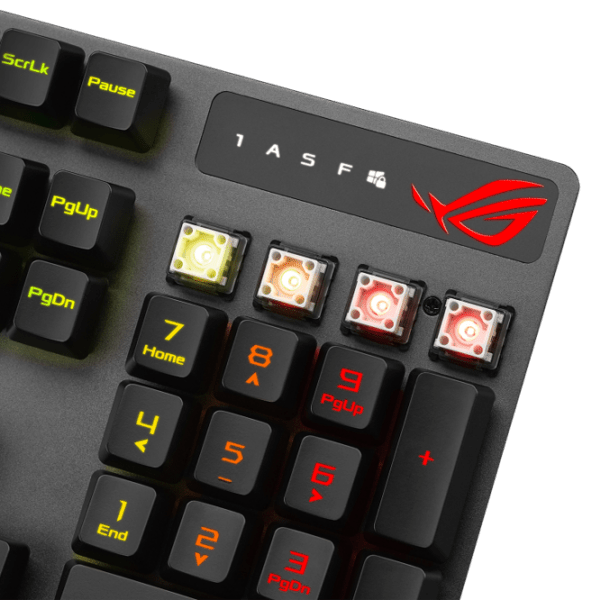 Tastatură Asus ROG Strix Scope RX Black Gaming, Cu fir photo 8