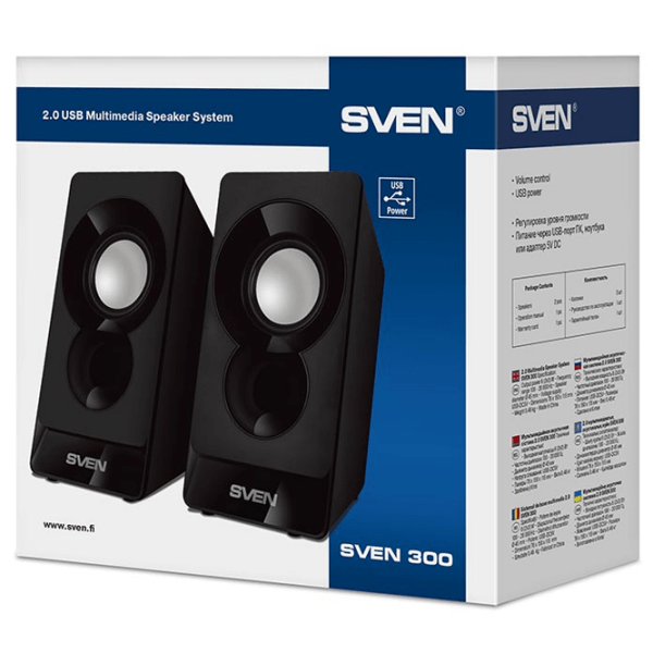 Аудиосистема Sven 300 Черный  photo 7