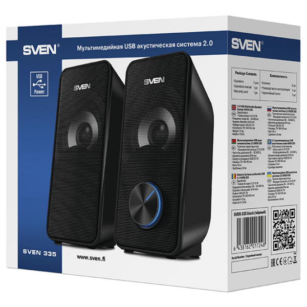 Аудиосистема Sven 335 Черный  photo 5