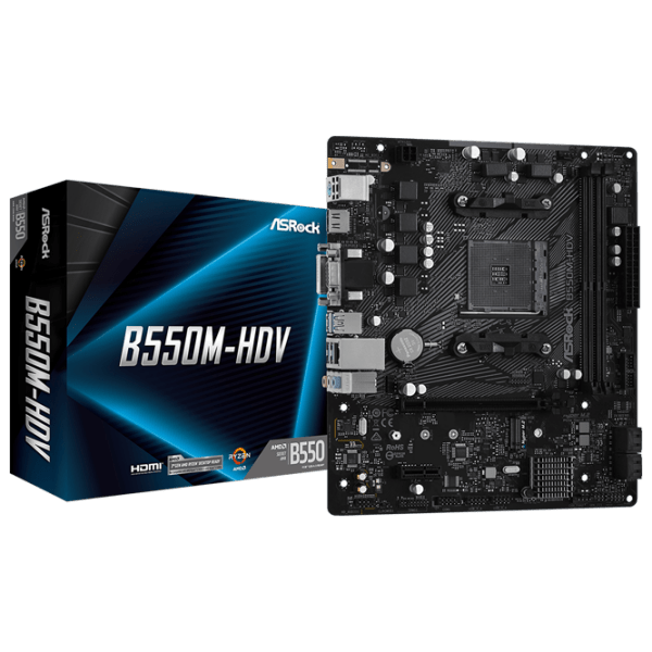 Материнская плата ASRock B550M-HDV mATX  photo 5