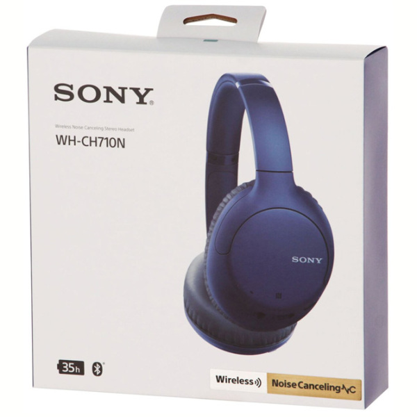 Căști Sony WH-CH710N Blue Fără fir / Personal / Over the ear photo 6