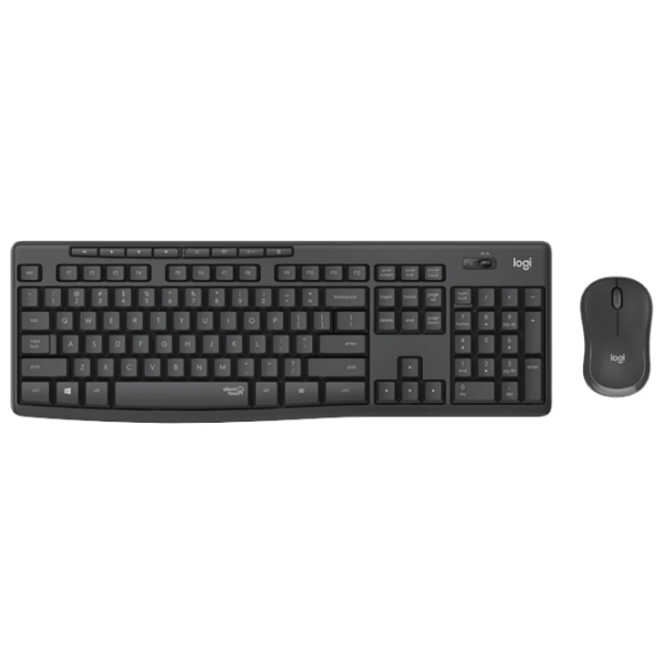 Tastatură Logitech MK295 Black Home and Office, Fără fir photo 1