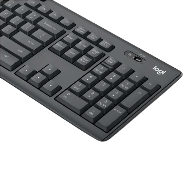 Tastatură Logitech MK295 Black Home and Office, Fără fir photo 5
