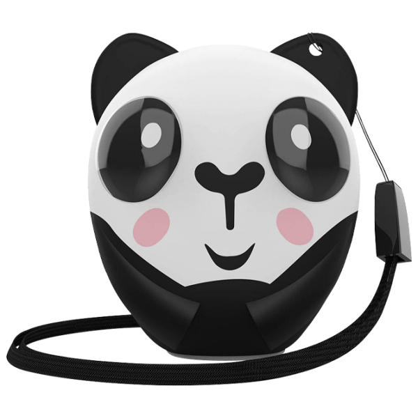 Boxă portabilă Hiper Zoo Music Panda White/ Black 3 W photo 1