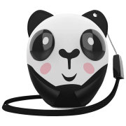 Портативная колонка Hiper Zoo Music Panda Белый/ Чёрный 3 Вт