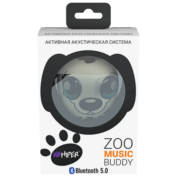 Boxă portabilă Hiper Zoo Music Buddy White/ Black 3 W photo 3