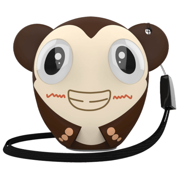 Boxă portabilă Hiper Zoo Music Monkey White/ Black 3 W photo 2