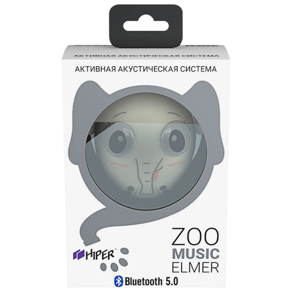 Boxă portabilă Hiper Zoo Music Elmer White 3 W photo 3