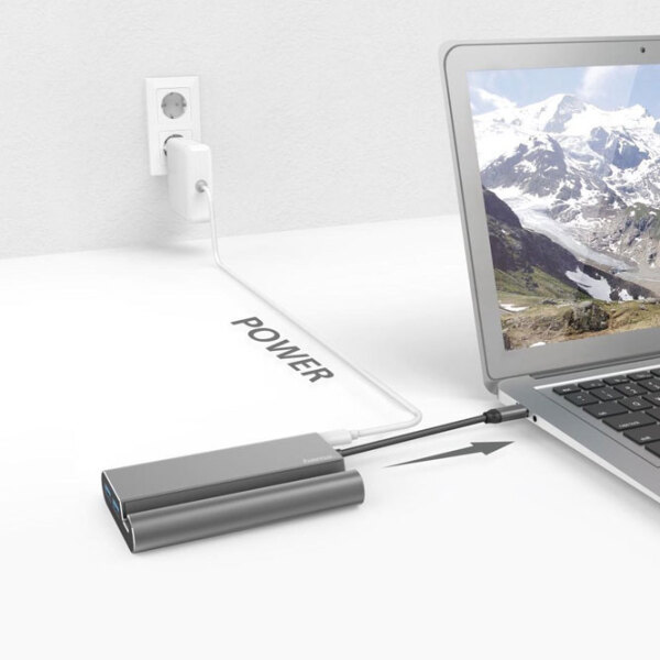 Адаптер Hama 200102 Серый USB Type-C photo 3