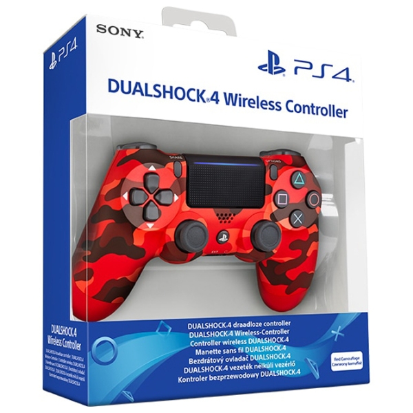 Gamepad Sony Dualshock 4 V2 FC Limited Edition Red Fără fir / 13 buttons photo 5