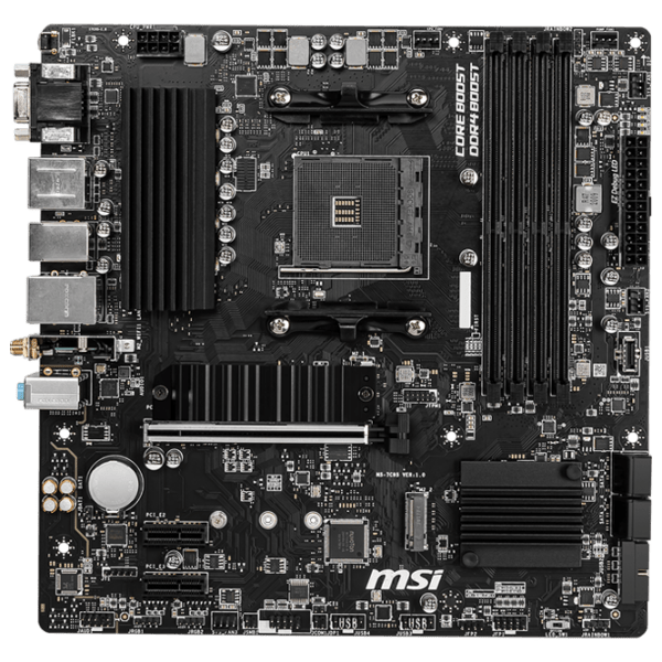 Материнская плата MSI B550M PRO-VDH WIFI mATX  photo 1
