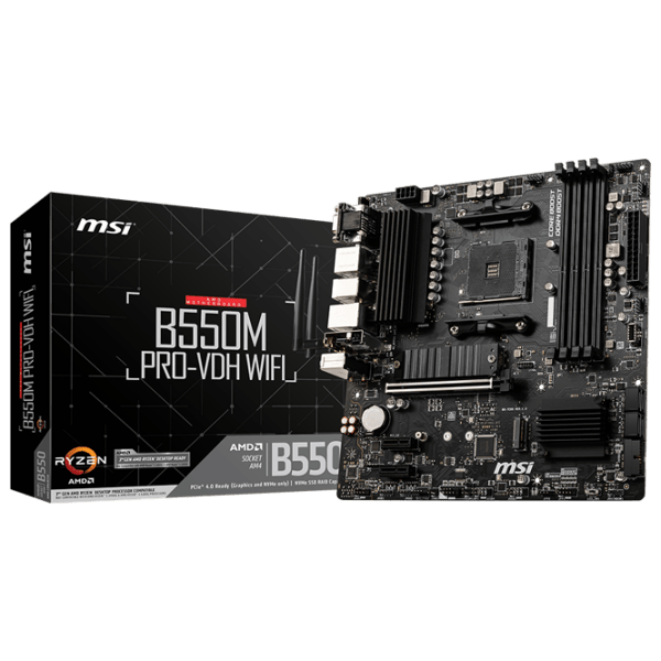 Материнская плата MSI B550M PRO-VDH WIFI mATX  photo 5