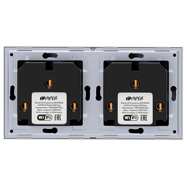 Smart priza Hiper IoT Outlet W02 Белый  photo 3
