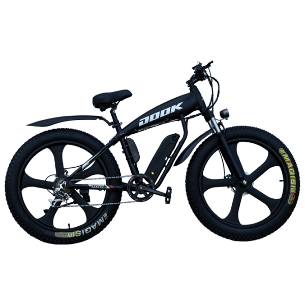 Электровелосипед Roadking Fat Snow Черный 26" | 480 Вт | до 40 км photo 1
