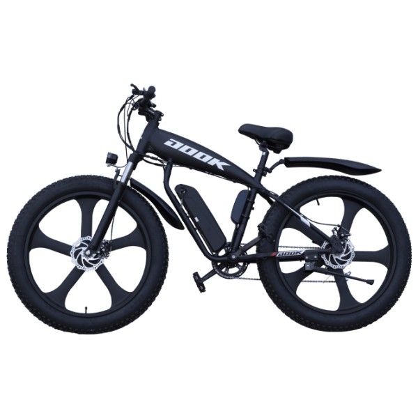 Электровелосипед Roadking Fat Snow Черный 26" | 480 Вт | до 40 км photo 2