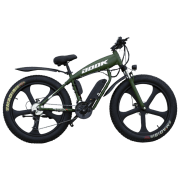 Электровелосипед Roadking Fat Snow Зелёный 26" | 480 Вт | до 40 км
