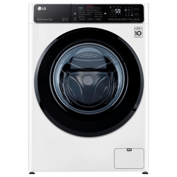 Mașină de spălat LG F2T3HS6W White 7 kg, 1200 rpm, A (old) photo 1
