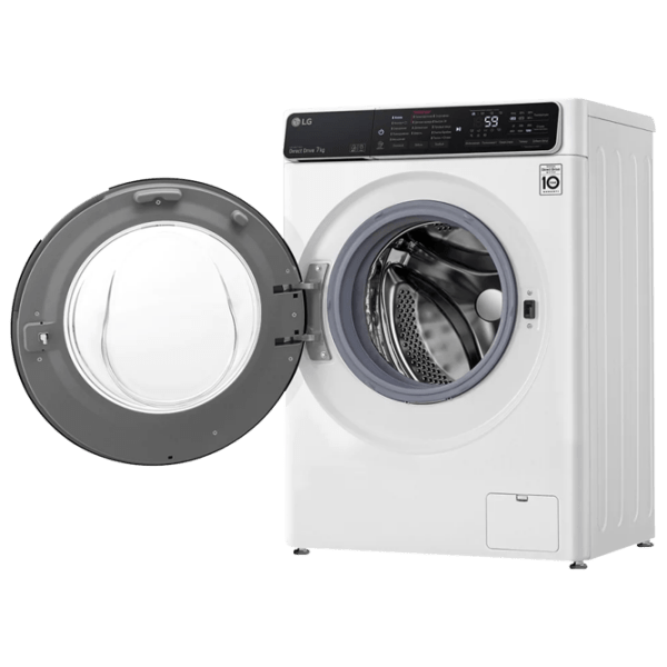 Mașină de spălat LG F2T3HS6W White 7 kg, 1200 rpm, A (old) photo 7