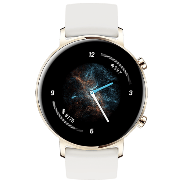 Ceas inteligent Huawei Watch GT2 Gold 1.39" | 42 mm | Oțel inoxidabil/ Fluoroelastomer
| Dan-B19 photo 3