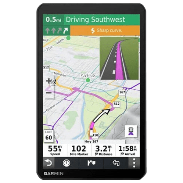 Навигационная система Garmin Dezl LGV 800 MT-D 010-02314-10 Черный Europa, SUA, Mexic, Canada, Puerto Rico, Insulele Virgine ale SUA, Insulele Cayman și Bahamas. photo 2