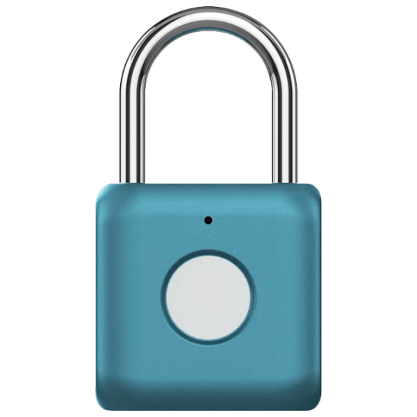 Dispozitiv antifurt Xiaomi Mi Fingerprint Padlock Blue Silver  photo 1