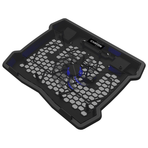 Cooling pad Canyon HNS02 Black Dimensiune ecran - 15.6"/ Material carcasă - Plastic photo 2