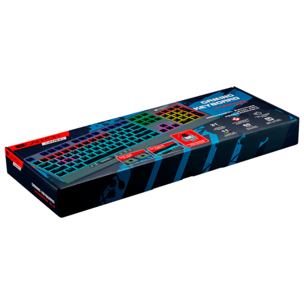 Tastatură Canyon Interceptor GK-8 Black Gaming, Cu fir photo 4
