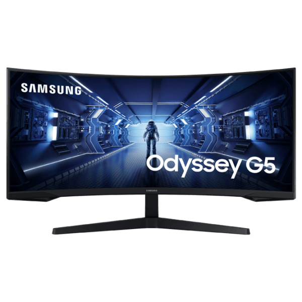 Monitor Samsung Odyssey G5 C34G55TWWI Black 34" 2K VA WLED photo 1