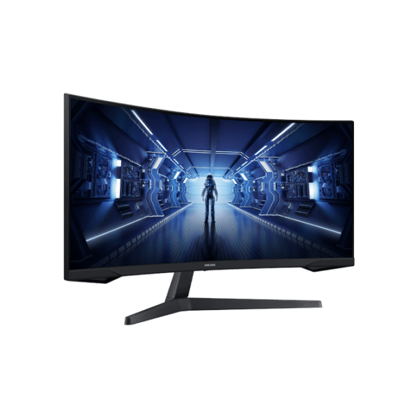 Monitor Samsung Odyssey G5 C34G55TWWI Black 34" 2K VA WLED photo 2