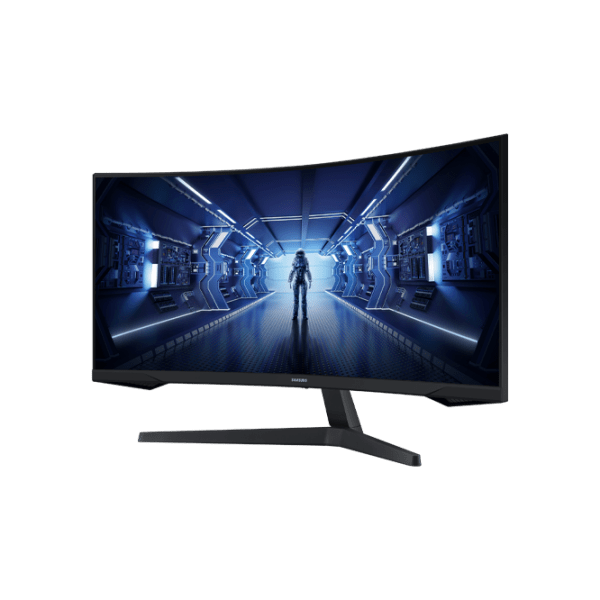 Monitor Samsung Odyssey G5 C34G55TWWI Black 34" 2K VA WLED photo 3