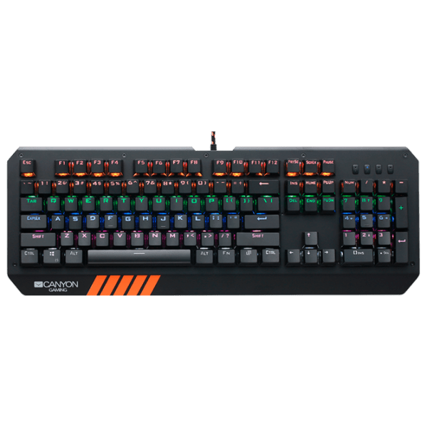 Tastatură Canyon Hazard CND-SKB6 Black Gaming, Cu fir photo 1