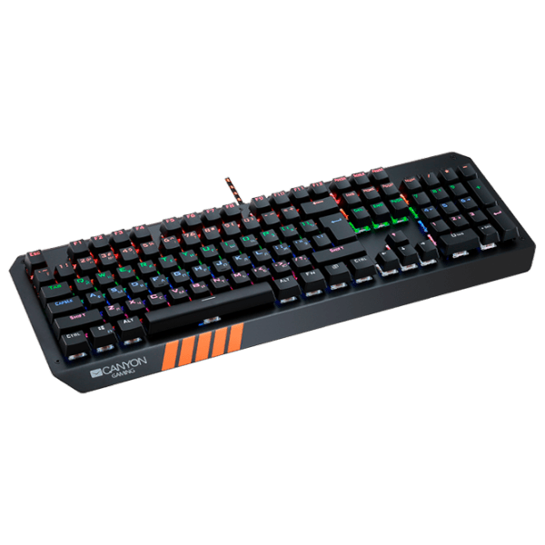 Tastatură Canyon Hazard CND-SKB6 Black Gaming, Cu fir photo 2