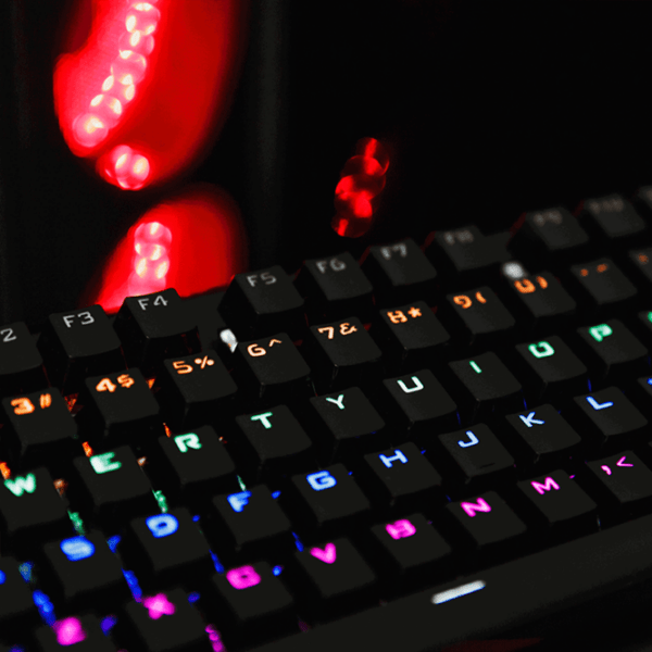 Tastatură Canyon Hazard CND-SKB6 Black Gaming, Cu fir photo 6
