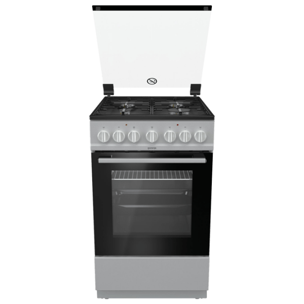 Aragaz Gorenje K5241SH Inox Tipul plitei: Pe gaz, 70 l, Tipul cuptorului: Electric photo 1