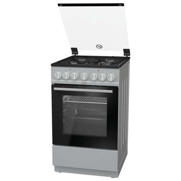 Aragaz Gorenje K5241SH Inox Tipul plitei: Pe gaz, 70 l, Tipul cuptorului: Electric photo 2