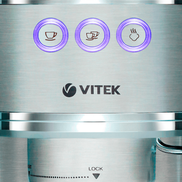 Cafetieră Vitek VT-1515 Inox 1350 W, 1 l, Bloc termic photo 5