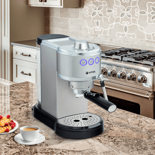 Cafetieră Vitek VT-1515 Inox 1350 W, 1 l, Bloc termic photo 6