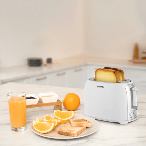 Toster Vitek VT-7165 White 750 W, Numărul de grade de prăjire: 6 photo 5
